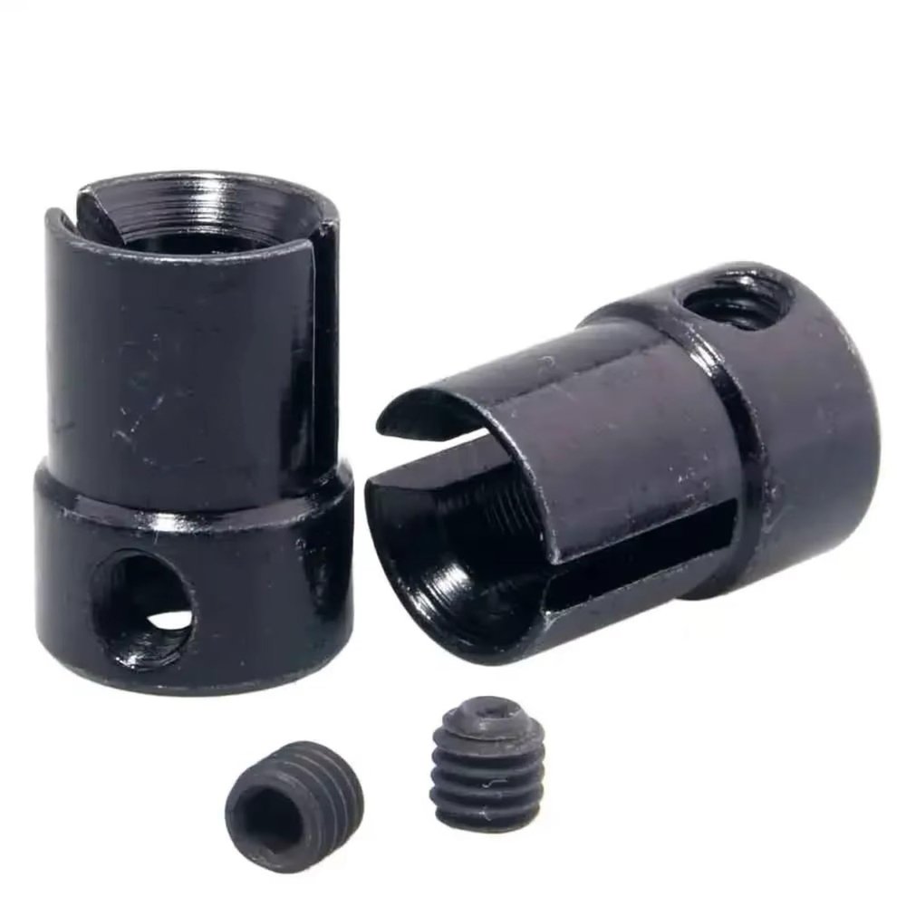 Rc Toys Parts For Hsp 94101 94102 94103 94107 94111 94123 1/10 2PCS Metal For Universal Joint Cup B RC For Buggy Drift Car Truck Parts(2Pcs Black)