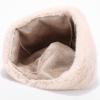 Btgghytr Oversized Kitten Hat with Ear Solid Color Skiing Hat Furry Caps Cartoon Photo Props Outdoor Head Wrap view 4