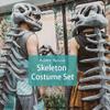 2026 New Silly Dino Plush Skeleton, Realistic Dinosaur Skeleton Plush Costume,Wearable Dinosaur Skeletons Plushes (Purple, 120cm/47in) view 2