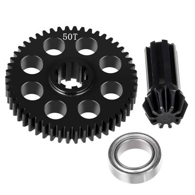 50T Steel Gear Assembly Differential Drive Gear Compatible with 1/14 14210 14302 1/16 16207 16208 H16 H16PL H16DR Models Parts Compatible with RC Car