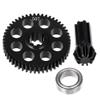 50T Steel Gear Assembly Differential Drive Gear Compatible with 1/14 14210 14302 1/16 16207 16208 H16 H16PL H16DR Models Parts Compatible with RC Car view 1