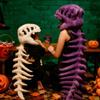 2026 New Silly Dino Plush Skeleton, Realistic Dinosaur Skeleton Plush Costume,Wearable Dinosaur Skeletons Plushes (Green, 80cm/31in) view 4
