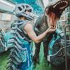 2026 New Silly Dino Plush Skeleton, Realistic Dinosaur Skeleton Plush Costume,Wearable Dinosaur Skeletons Plushes (White, 120cm/47in) view 3