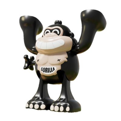 Wind Up Gorillatoy - 360 Degree Flipping Stunttoy, Mechanical Clockwork Animal | Funny Somersault Actiontoy for