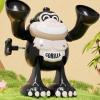 Wind Up Gorillatoy - 360 Degree Flipping Stunttoy, Mechanical Clockwork Animal | Funny Somersault Actiontoy for view 3