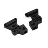 2pcs Metal Aluminum Alloy Rear Shock Tower for Axial SCX24 1/24 RC Car Upgrades Parts (Black) view 4