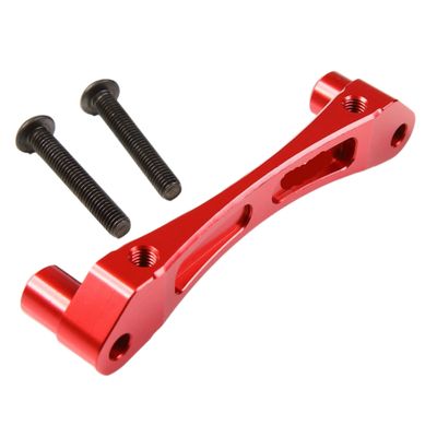 for GTBRacing CNC Aluminum Engine Mount for 1/5 RC Gas Car for losi Desert Buggy for DBXL Part (Silver/Red)(Red)