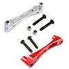 for GTBRacing CNC Aluminum Engine Mount for 1/5 RC Gas Car for losi Desert Buggy for DBXL Part (Silver/Red)(Red) view 2