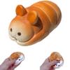 Realistic Animal Shape Slow Rising Bread Squishy - Super Soft Fidget Stress Relief Toy, Cute Sensory Desk Decor, Perfect Party Favor & Gift for Adult view 1