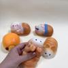 Realistic Animal Shape Slow Rising Bread Squishy - Super Soft Fidget Stress Relief Toy, Cute Sensory Desk Decor, Perfect Party Favor & Gift for Adult view 4