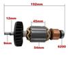 Geruonvig Armature Rotor Replacement AC220V-240V for 9067 9069 518705-3 Original 1pc view 2