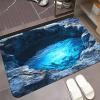 3D Hole Rug - Dog Gets Scaredof 3D Carpet, Rug That Looks Like a Hole, Optical Illusion Rugs for Pranks, as Test & Game with Your Cat or Dog Slip-Resistant Quick-Drying view 1
