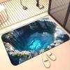 3D Hole Rug - Dog Gets Scaredof 3D Carpet, Rug That Looks Like a Hole, Optical Illusion Rugs for Pranks, as Test & Game with Your Cat or Dog Slip-Resistant Quick-Drying view 1