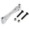 for GTBRacing CNC Aluminum Engine Mount for 1/5 RC Gas Car for losi Desert Buggy for DBXL Part (Silver/Red)(Silver) view 1