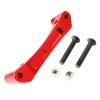 for GTBRacing CNC Aluminum Engine Mount for 1/5 RC Gas Car for losi Desert Buggy for DBXL Part (Silver/Red)(Silver) view 4
