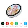 Electronic Anime Pin with HD Touchscreen - Digital Photo Pixel Display Christmas Gift, Custom Kawaii Badge for Backpacks and Conventions Photo LOGO Name Tag pins view 3