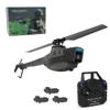 C128 Scout Drone with 1080P Camera, Military Remote Control Helicopter for Adults, 2.4G 4CH Aerial Vehicle Reconnaissance, Take Off/Landing, 6-Axis Gyro RC Aircraft Helicopter view 1