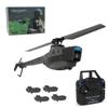 C128 Scout Drone with 1080P Camera, Military Remote Control Helicopter for Adults, 2.4G 4CH Aerial Vehicle Reconnaissance, Take Off/Landing, 6-Axis Gyro RC Aircraft Helicopter view 1