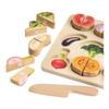 Kaplan Early Learning Wooden Slice & Match Vegetable Puzzle view 4