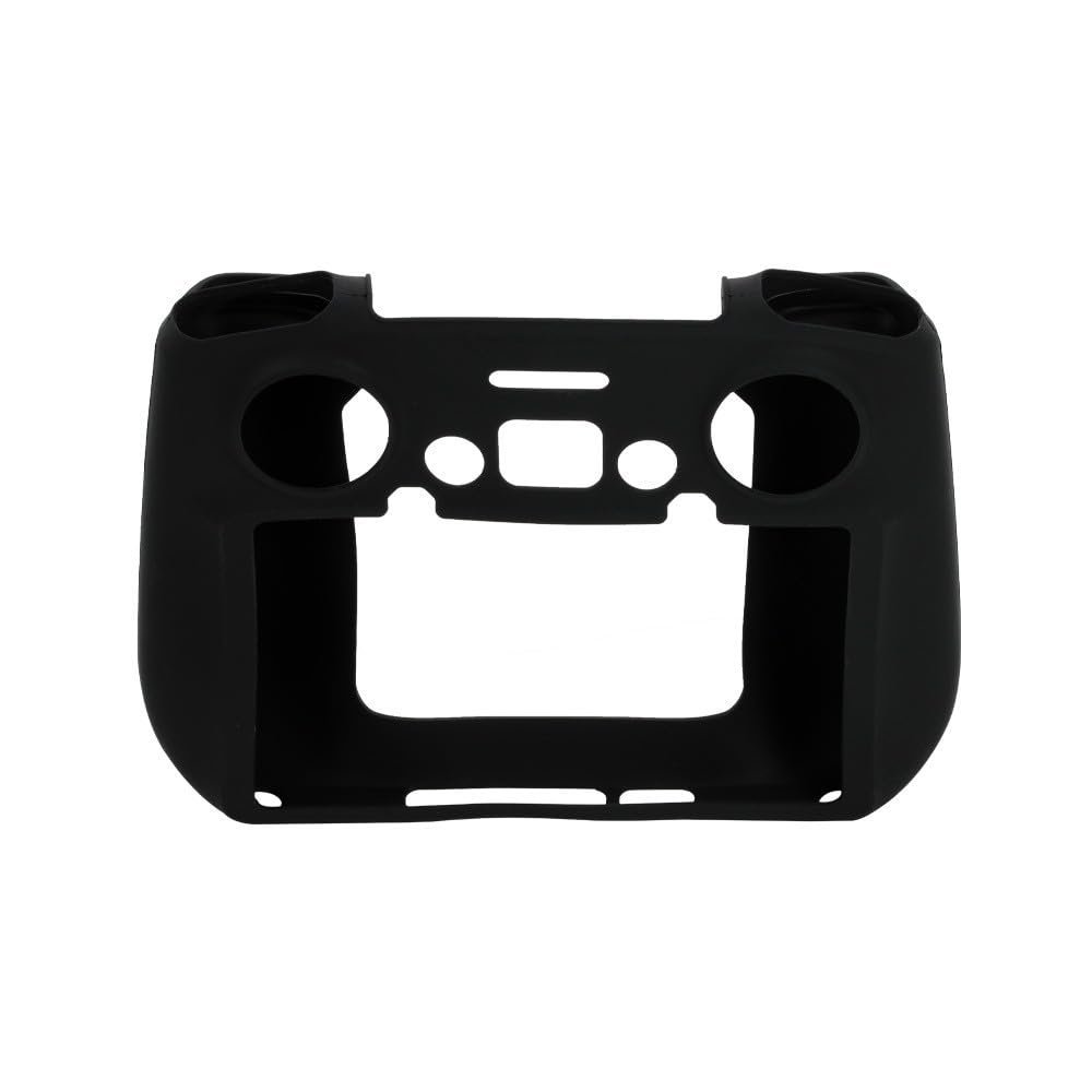 1 PCS Air 3S Silicone Cover Case for DJI RC 2 Controller, Compatible with DJI Mini 4 Pro/Air 3/Neo/Flip Fly More Combo Controller Accessories, Anti-Slip Shockproof Protective Sleeve (Black)