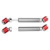 2Pcs Upgrade Universal Drive Shaft CVD 110 155mm, RC Universal Drive Shaft for SCX10 CC01 D90 D110, Stainless Steel Crawler Parts with Fine Workmanship, Durable Replacement view 3