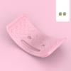 Acouto Kids Rocker Board Seesaw Board Plastic Kids Toddlers Training with Elastic Wooden (Pink) view 2