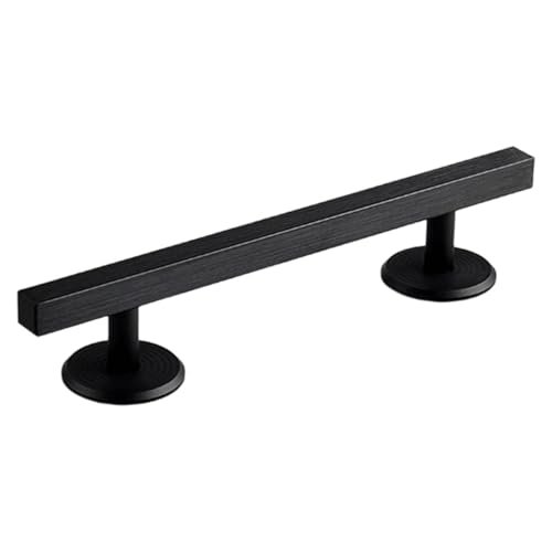 JISADER Fingerboards Rail Accessory Gift Premium Solid Construction Premium Gifts Finger Mini Skateboard Rail Finger Boards Training, Square Black