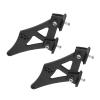 5" Universal Car CNC Aluminum Alloy Rear Wing Trunk Racing Tail Spoiler Legs Mount Brackets, High Strength Spoiler Mounting Brackets, Aerodynamic Rear Wing Legs with Powder view 3