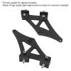 5" Universal Car CNC Aluminum Alloy Rear Wing Trunk Racing Tail Spoiler Legs Mount Brackets, High Strength Spoiler Mounting Brackets, Aerodynamic Rear Wing Legs with Powder view 4