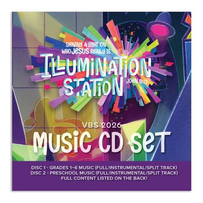 Lifeway Kids VBS 2026 Illumination Station Music CD Set