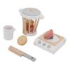 UPALDHOU Blender Toy, Wooden Kitchen Accessories for Kids with Rotating Knob and Fruit Slices for Creative Play and Development view 4