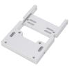 Silver Metal Steering Engine Gear Fixed Mount Base, Upgrade Parts for WPL B14/B24/B16/B36, CNC Precision Machining, for 1/16 RC Car with 9g 12g 17g Servo Steering Insta view 2