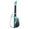 Asixxsix Stringless Auto Guitar for Kids, Smart Learning Guitar with Built in Tone Adjustment, Compact Foldable Design, Safe Plastic Material, Ideal for Young Beginners (Green) view 1