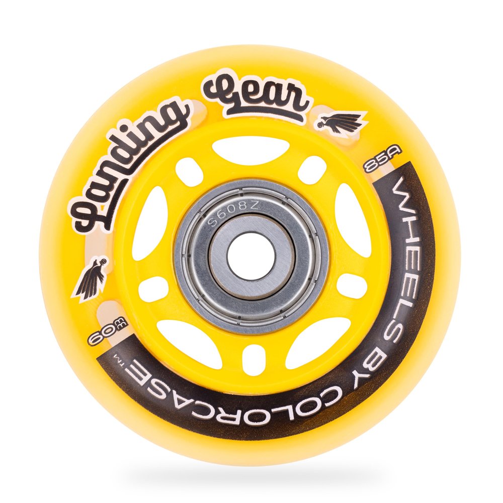 Pelican AIR Case Replacement Wheels - Yellow, Landing Gear by ColorCase