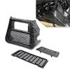 Cnswee6 1 Pc YZT-XZ-23D Lower Spoiler Radiator Chin Cover Spoilers Cover Kit ABS Carbon Fiber Pattern Black For Harley CVO Road Glide FLTRXSE 2023-2025 view 3