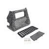 Cnswee6 1 Pc YZT-XZ-23D Lower Spoiler Radiator Chin Cover Spoilers Cover Kit ABS Carbon Fiber Pattern Black For Harley CVO Road Glide FLTRXSE 2023-2025 view 4