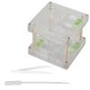 Sunxtzyl Acrylic Nest Display Box, Castle Villa Farm for Science Educational, Transparent Hill Habitat with Humidifying Cotton and Ventilation Net, Observation Tool for Kids and view 3