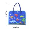 Depisuta Felt Activity Book, Portable Busy Board Educational Activity Sensory Board with Detachable Felt Pieces, Fine Motor Skills Developing Toy for Toddlers 1 2 3 4 5 6 Years Old view 2