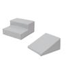 First Steps 2-Piece Playtime Step and Slide Climber Climbing Foam Block Set for Little Kids  Indoor Toddler & Baby Soft Playset for Children to Climb and Crawl and Slide - Sterling view 4