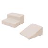First Steps 2-Piece Playtime Step and Slide Climber Climbing Foam Block Set for Little Kids  Indoor Toddler & Baby Soft Playset for Children to Climb and Crawl and Slide - Beige view 4