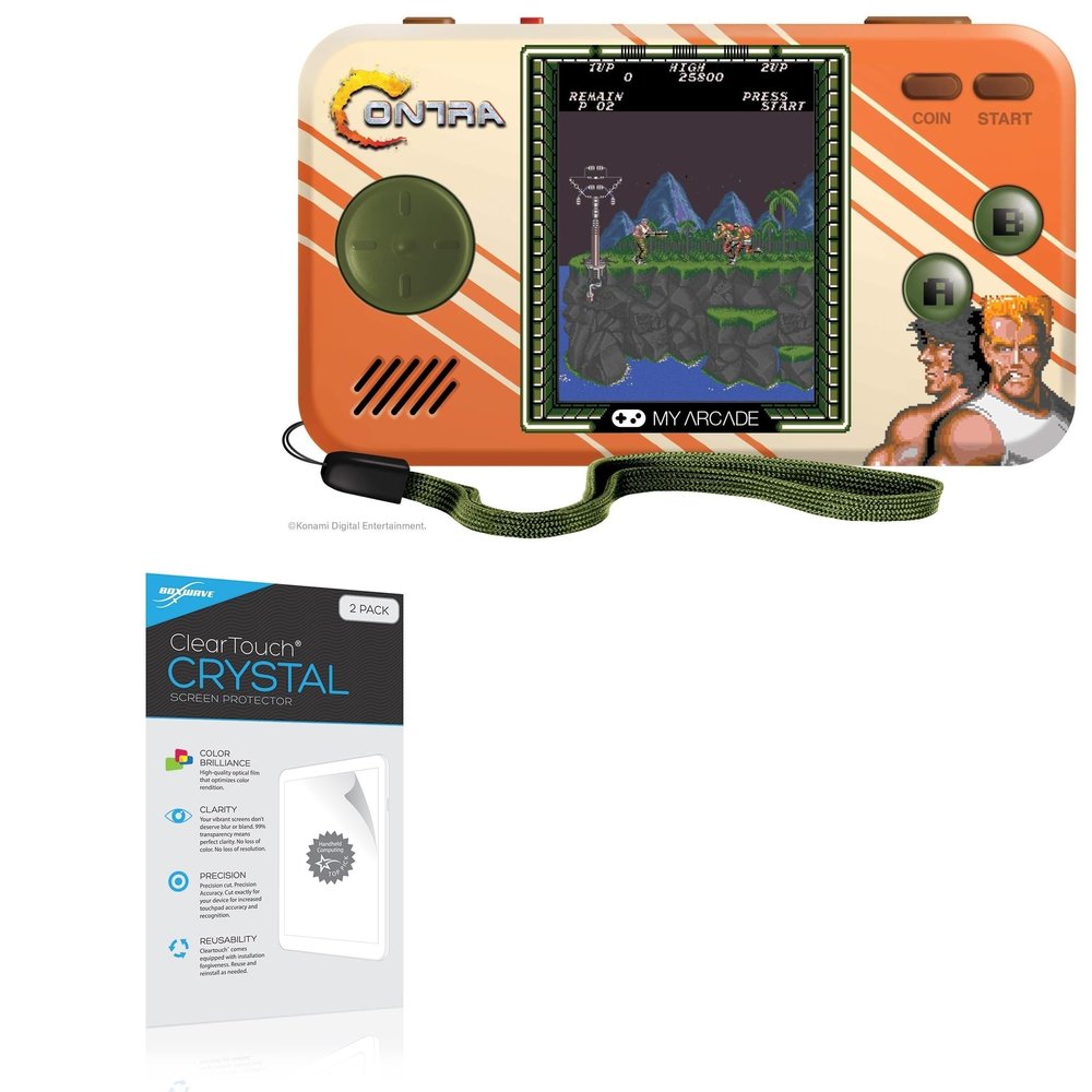 BoxWave Screen Protector Compatible With My Arcade DGUNL-3281 - ClearTouch Crystal (2-Pack), HD Film Skin - Shields From Scratches