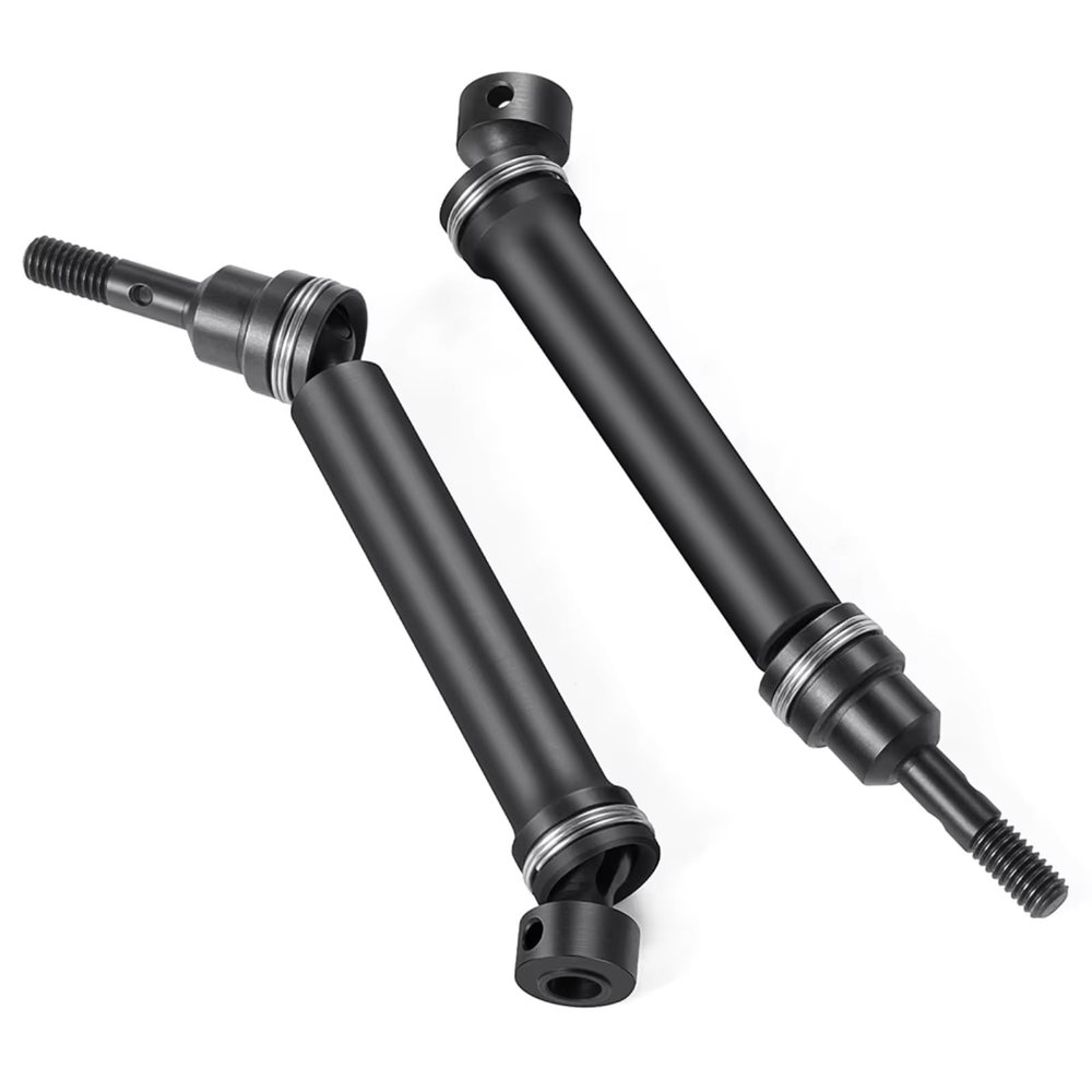 tctrbvv RC Drive Shaft for Summit for Mini for E-Revo Erevo for Vxl 1/16 Rc Car Cvd Upgrade Parts 1 Pair Steel Front Rear Drive Shaft