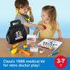 Fisher-Price Preschool Toy 1988 Medical Kit, 11-Piece Retro Doctor Bag & Tools Set for Pretend Play Kids Ages 3+ Years (Amazon Exclusive) view 2