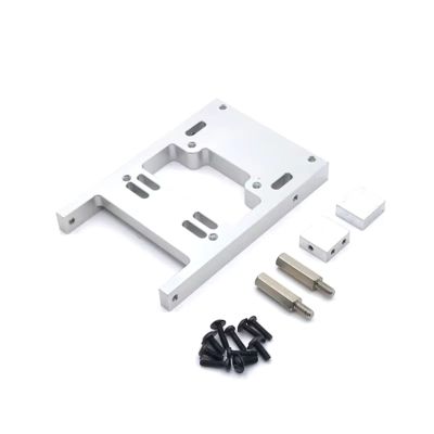 QTUONVD RC Upgrade Parts for WPL for Henglong for Feiyu for JJRC C14 C24 B14 B16 B24 B36 Metal Servo Bracket Remote Control Crawler Vehicle Upgrade Parts Accessories