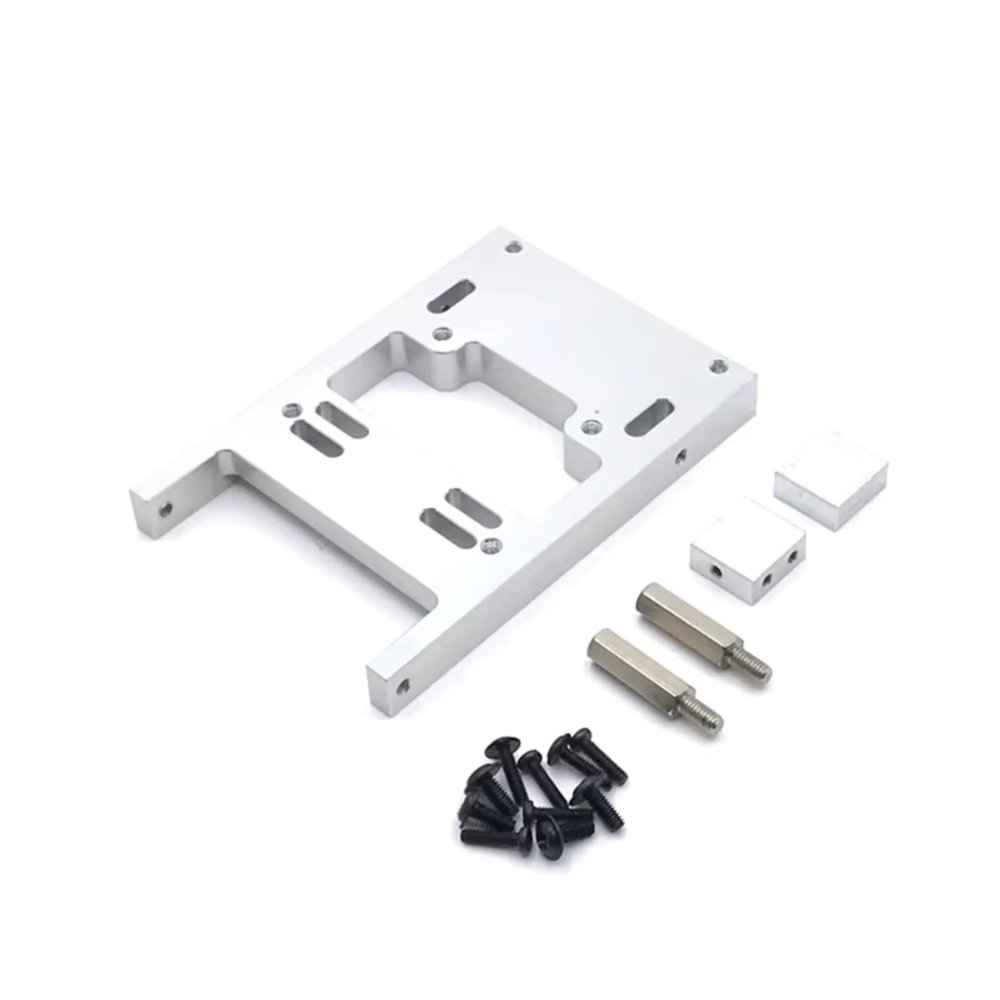 QTUONVD RC Upgrade Parts for WPL for Henglong for Feiyu for JJRC C14 C24 B14 B16 B24 B36 Metal Servo Bracket Remote Control Crawler Vehicle Upgrade Parts Accessories