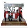 1:43 for 56F Fire Truck Resin Model Climbing Platform Fire 119 Promotional Vehicle Alloy Vehicle view 3