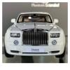 1:18 for Rolls-Royce Phantom Extended Alloy Diecast Car Model Static Ornaments Hobbyist Showcase(White) view 3