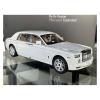 1:18 for Rolls-Royce Phantom Extended Alloy Diecast Car Model Static Ornaments Hobbyist Showcase(White) view 4