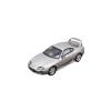 1:64 for Toyota Supra A80 Silver Metal Toy Car Small Sports Car Collectible Workspace Display view 1