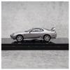 1:64 for Toyota Supra A80 Silver Metal Toy Car Small Sports Car Collectible Workspace Display view 4